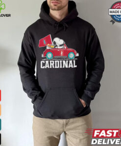 Peanuts Snoopy And Woodstock On Car Stanford Cardinals Shirt 1 Peanuts Snoopy And Woodstock On Car Stanford Cardinals Shirt