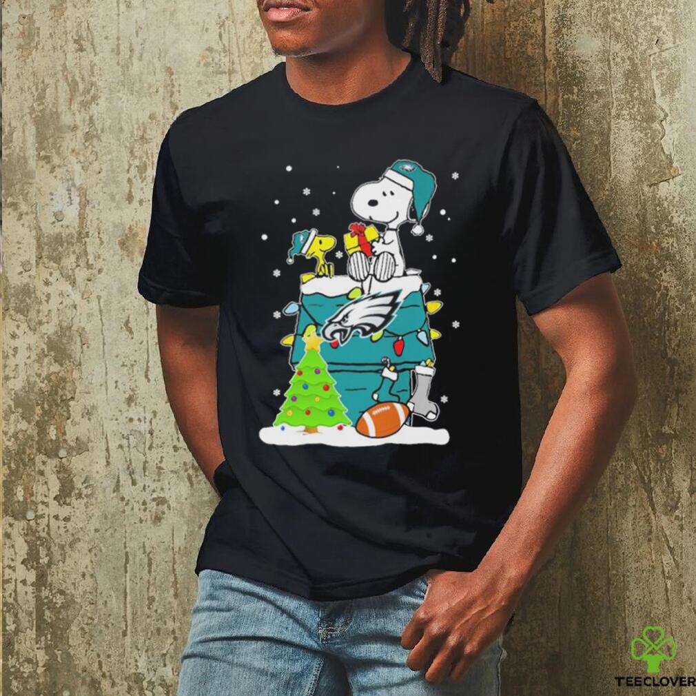 Peanuts Snoopy And Woodstock Philadelphia Eagles Merry Christmas Shirt Peanuts Snoopy And Woodstock Philadelphia Eagles Merry Christmas Shirt