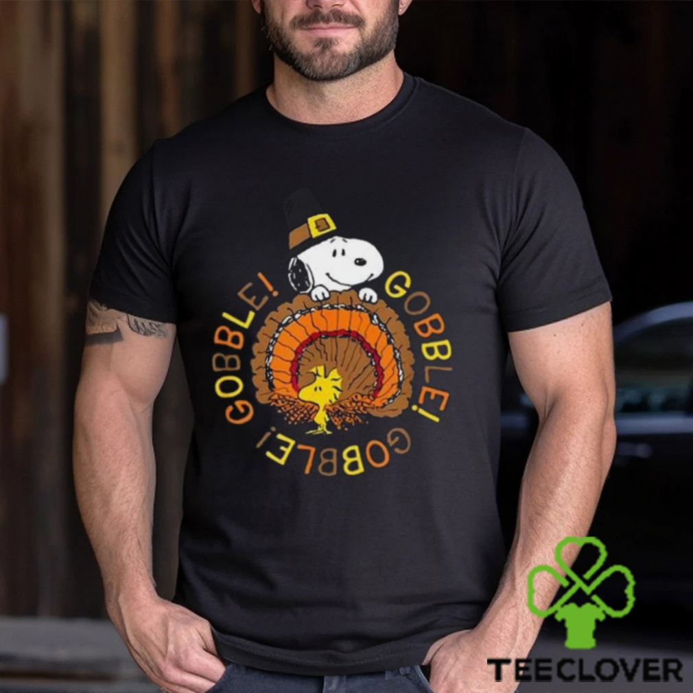 Peanuts Snoopy And Woodstock Thanksgiving Gobble T Shirt Shirt Peanuts Snoopy And Woodstock Thanksgiving Gobble T Shirt Shirt
