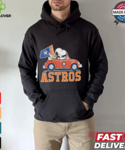 Peanuts Snoopy And Woodstock X Houston Astros October Driving Car Shirt