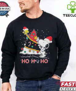 Peanuts Snoopy And Woodstock X New England Patriots Ho Ho Ho Christmas Shirt 1 Peanuts Snoopy And Woodstock X New England Patriots Ho Ho Ho Christmas Shirt