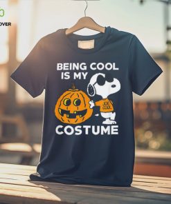 Peanuts Snoopy Being Cool Is My Halloween Costume T Shirt