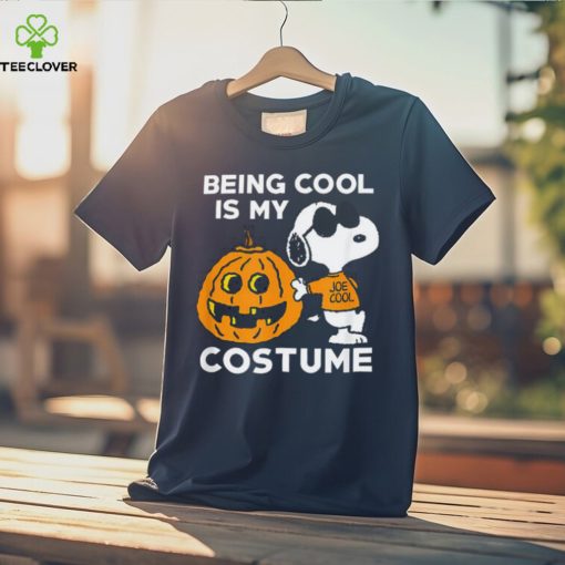 Peanuts Snoopy Being Cool Is My Halloween Costume T Shirt