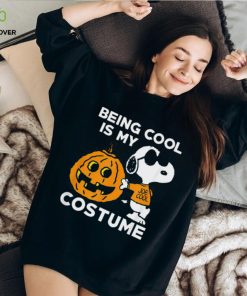 Peanuts Snoopy Being Cool Is My Halloween Costume T Shirt