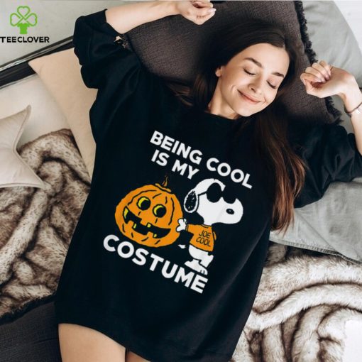 Peanuts Snoopy Being Cool Is My Halloween Costume T Shirt