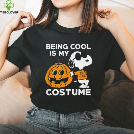 Peanuts Snoopy Being Cool Is My Halloween Costume T Shirt