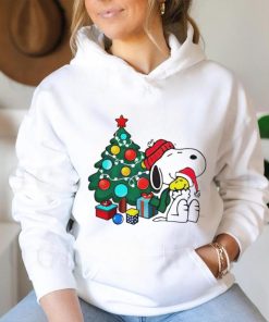 Peanuts Snoopy Christmas tree shirt