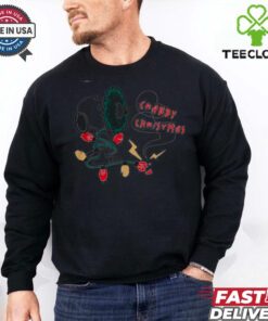 Peanuts Snoopy Crabby Christmas wreath shirt