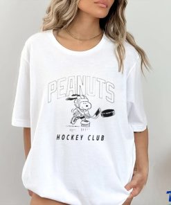 Peanuts Snoopy Hockey Club shirt