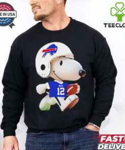 Peanuts Snoopy Josh Allen Buffalo Bills shirt