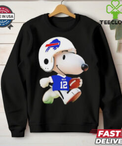 Peanuts Snoopy Josh Allen Buffalo Bills shirt