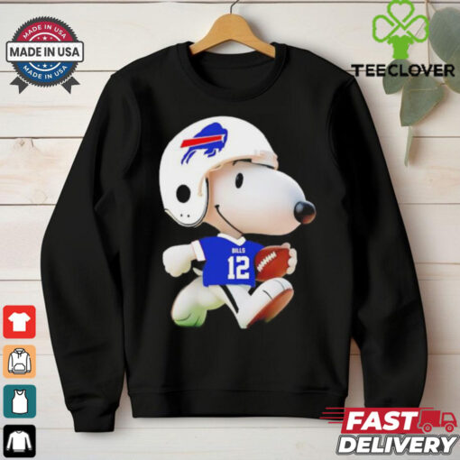 Peanuts Snoopy Josh Allen Buffalo Bills shirt