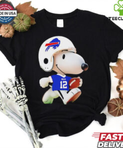 Peanuts Snoopy Josh Allen Buffalo Bills shirt