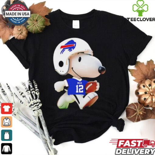 Peanuts Snoopy Josh Allen Buffalo Bills shirt