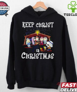 Peanuts Snoopy Keep Christ In Christmas shirt