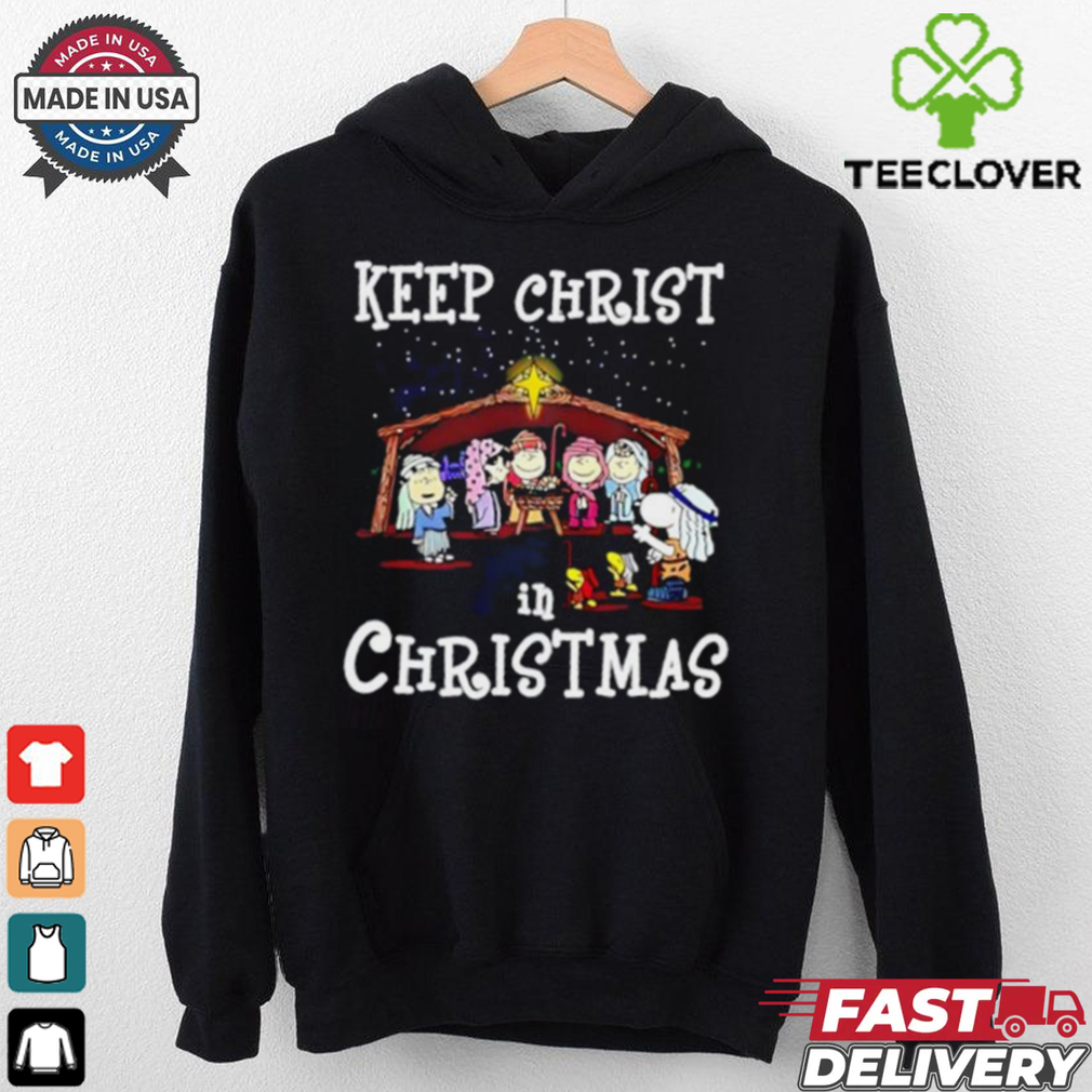 Peanuts Snoopy Keep Christ In Christmas shirt Peanuts Snoopy Keep Christ In Christmas shirt