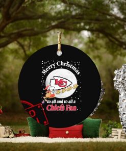 Peanuts Snoopy Merry Christmas To All And To All A Chiefs Fan Ornament