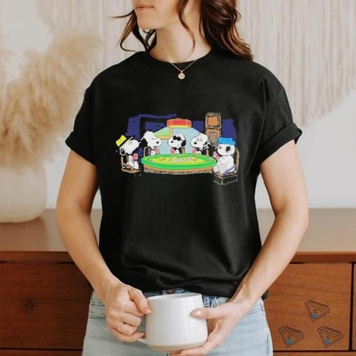 Peanuts Snoopy Poker Shirt