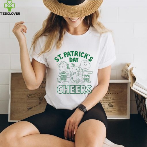 Peanuts Snoopy St. Patrick’s Charlie Brown Cheers T Shirt