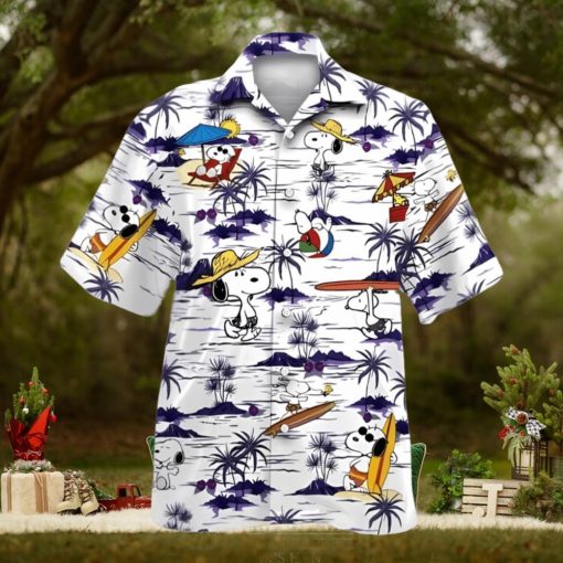 Peanuts Snoopy Summer Vacation Hawaiian Shirt