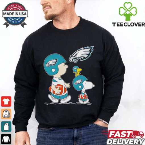 Peanuts Snoopy and Charlie Brown Let’s go Philadelphia Eagles shirt