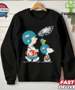 Peanuts Snoopy and Charlie Brown Let’s go Philadelphia Eagles shirt