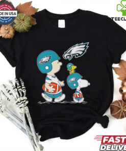 Peanuts Snoopy and Charlie Brown Let’s go Philadelphia Eagles shirt