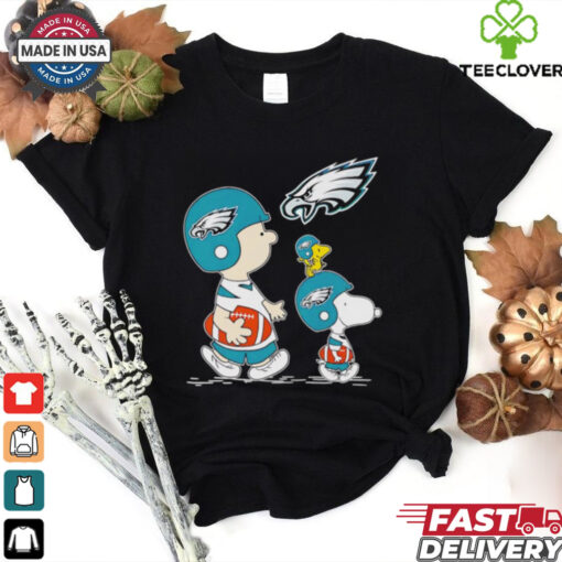 Peanuts Snoopy and Charlie Brown Let’s go Philadelphia Eagles shirt