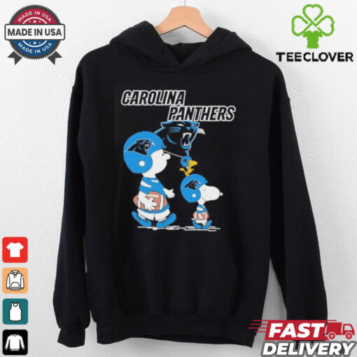 Peanuts Snoopy and Charlie Brown X Carolina Panthers shirt
