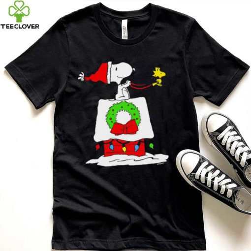 Peanuts Snoopy and Woodstock House Sleigh Christmas hoodie, sweater, longsleeve, shirt v-neck, t-shirt