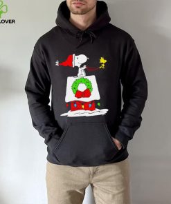 Peanuts Snoopy and Woodstock House Sleigh Christmas hoodie, sweater, longsleeve, shirt v-neck, t-shirt