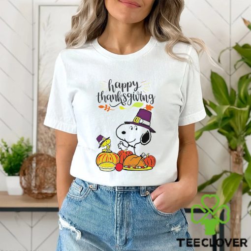 Peanuts Snoopy dog happy thanksgiving hoodie, sweater, longsleeve, shirt v-neck, t-shirt