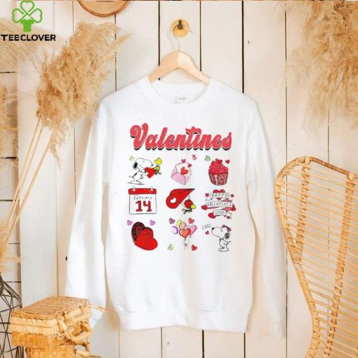 Peanuts Snoopy happy Valentines day love hoodie, sweater, longsleeve, shirt v-neck, t-shirt