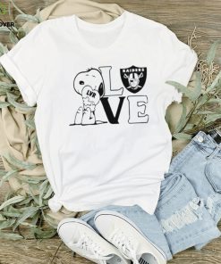 Peanuts Snoopy love Las Vegas Raiders hoodie, sweater, longsleeve, shirt v-neck, t-shirt