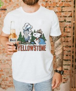 Peanuts Snoopy x Yellowstone National Park shirt