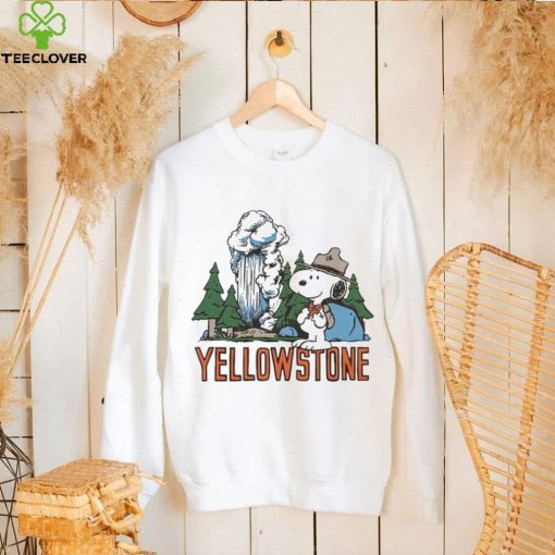 Peanuts Snoopy x Yellowstone National Park hoodie, sweater, longsleeve, shirt v-neck, t-shirt