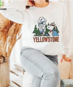 Peanuts Snoopy x Yellowstone National Park hoodie, sweater, longsleeve, shirt v-neck, t-shirt