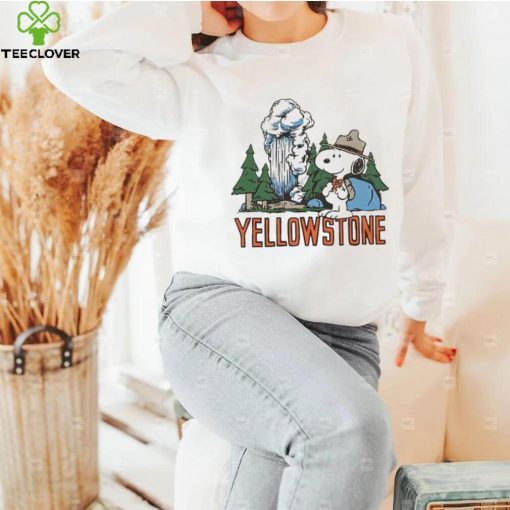 Peanuts Snoopy x Yellowstone National Park hoodie, sweater, longsleeve, shirt v-neck, t-shirt