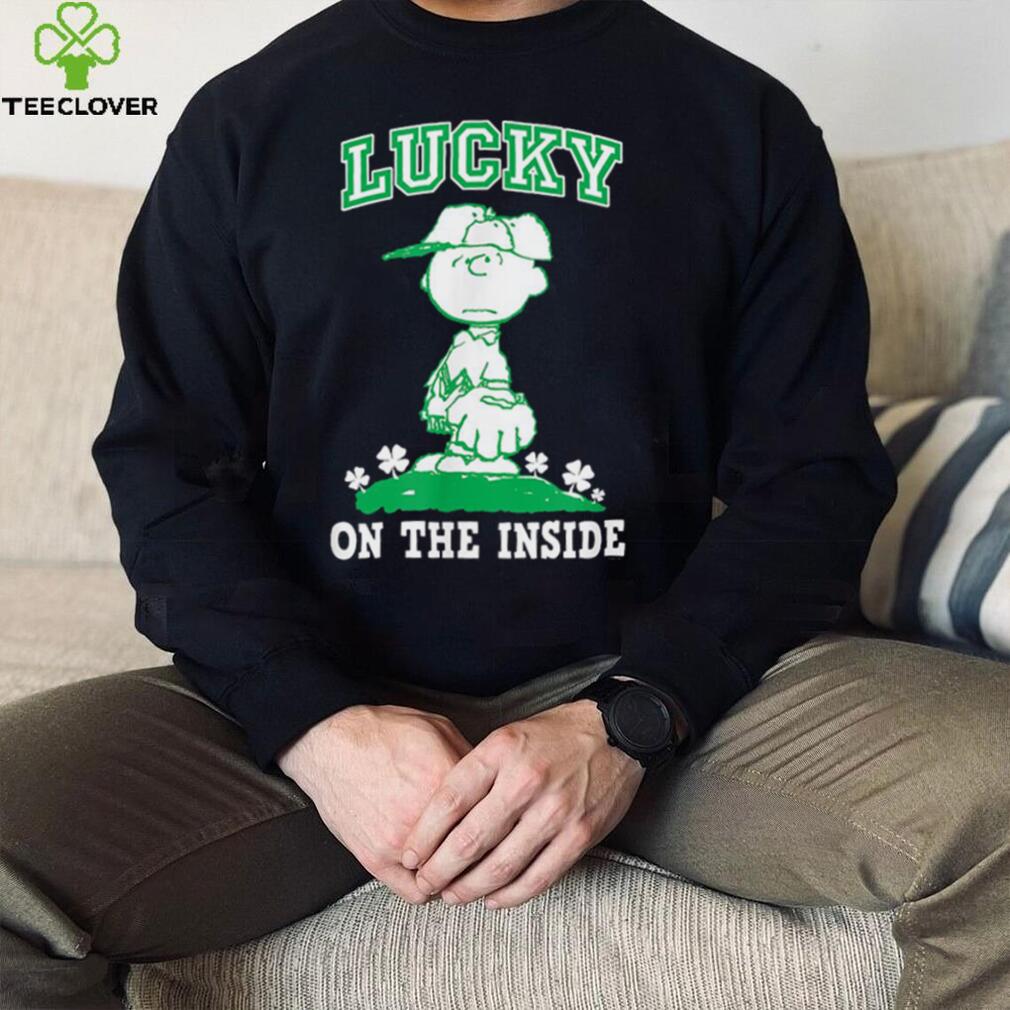 Peanuts St Patrick’s Day Charlie Brown Lucky T Shirt