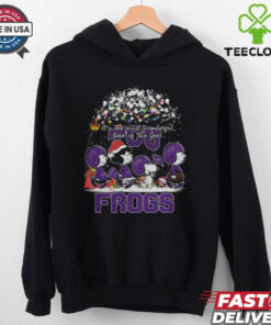 Peanuts TCU Horned Frogs It’s The Most Wonderful Time Of The Year Winter Shirt