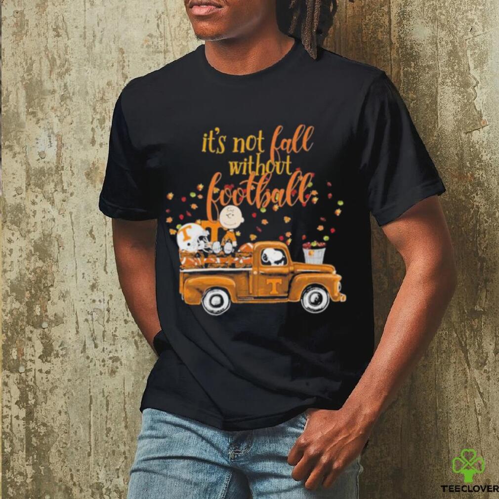Peanuts Tennessee Volunteers it’s not fall without football shirt Peanuts Tennessee Volunteers it’s not fall without football shirt