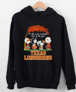 Peanuts Texas Longhorns fall it’s the most wonderful time of the year shirt