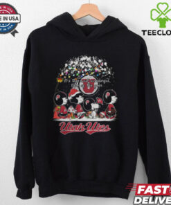 Peanuts Utah Utes It’s The Most Wonderful Time Of The Year Winter Shirt