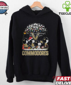 Peanuts Vanderbilt Commodores It’s The Most Wonderful Time Of The Year Winter Shirt