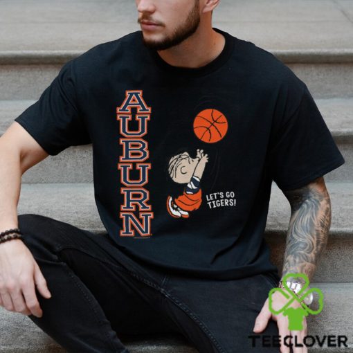Peanuts X Auburn Basketball T Shirt