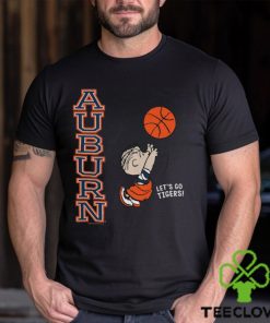Peanuts X Auburn Basketball T Shirt