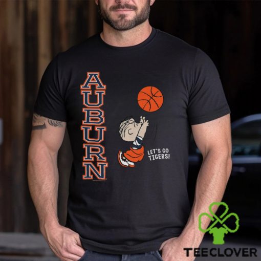 Peanuts X Auburn Basketball T Shirt