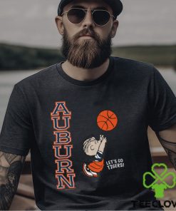 Peanuts X Auburn Basketball T Shirt