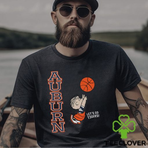 Peanuts X Auburn Basketball T Shirt
