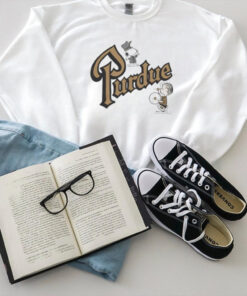 Peanuts X Purdue Vintage Marching Band T shirt